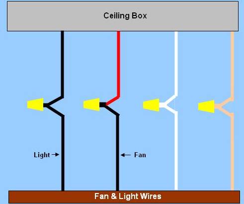 Wiring A Ceiling Fan Amp Light Part 2