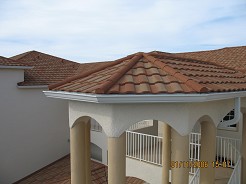 metal tile roof for home improvement or remodel